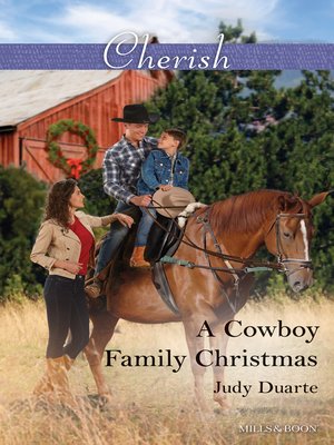 cover image of A Cowboy Family Christmas
